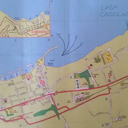 Oda ve Kahvaltı Casa Carolina Sorrento